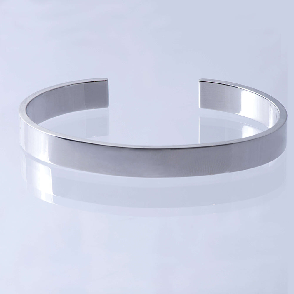 Sterling Silver Torque Bangle