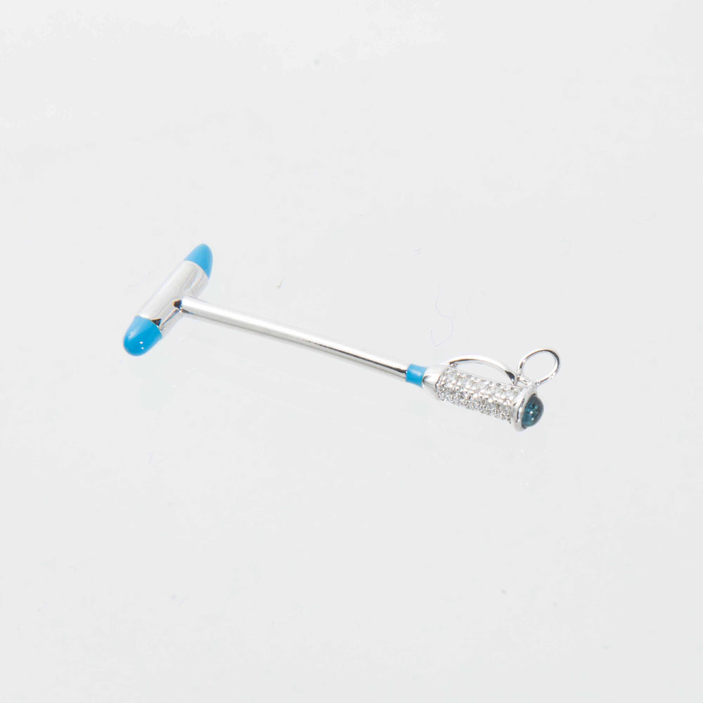 'Millionaire's Shot' Mallet Pendant