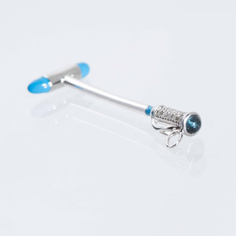 'Millionaire's Shot' Mallet Pendant