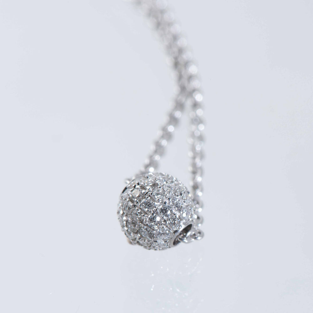Pave Diamond 'High Goal' Polo Ball Pendant