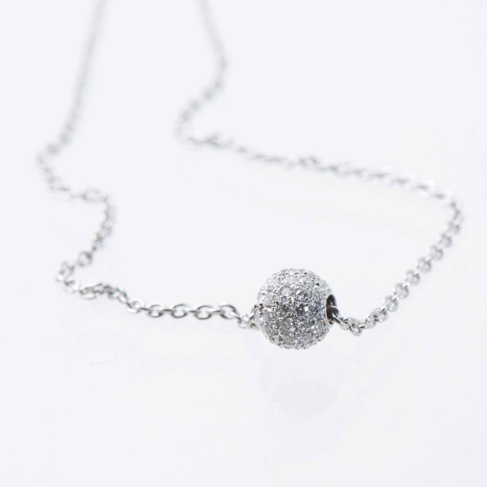 Pave Diamond 'High Goal' Polo Ball Pendant