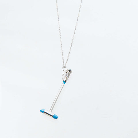 'Millionaire's Shot' Mallet Pendant