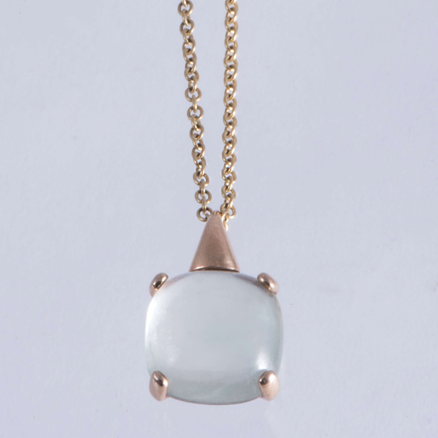 Apple Topaz Pendant