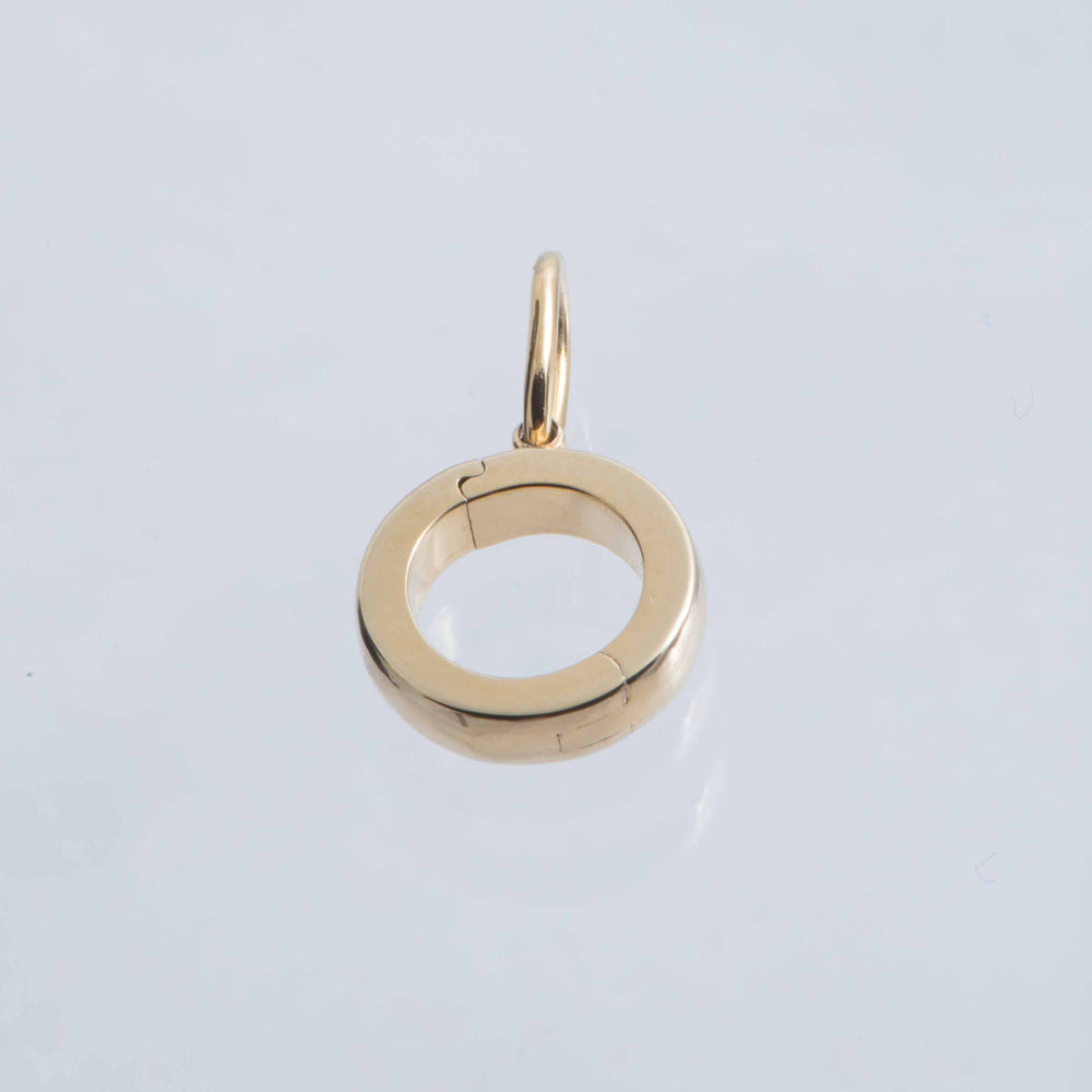 Sterling Silver And 18ct Yellow Gold Detachable Loop