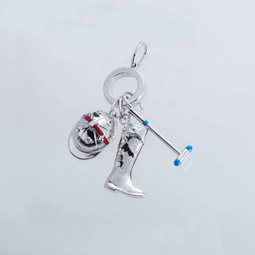 Sterling Silver Detachable Charm Loop