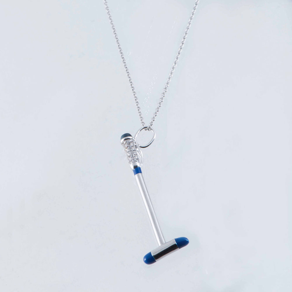 'Millionaire's Shot' Mallet Pendant