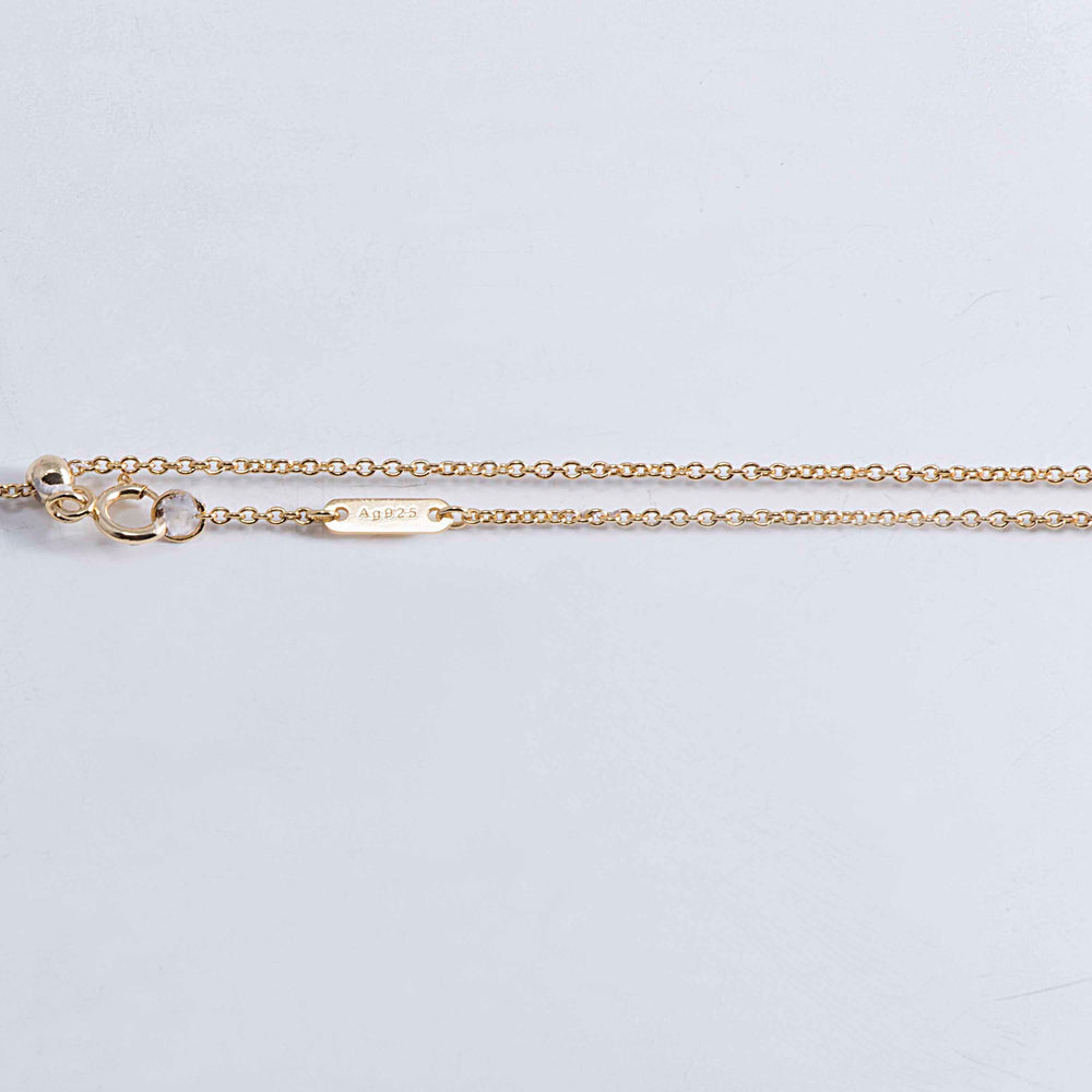 Sterling Silver and 18ct Yellow Gold Trace Link Chain