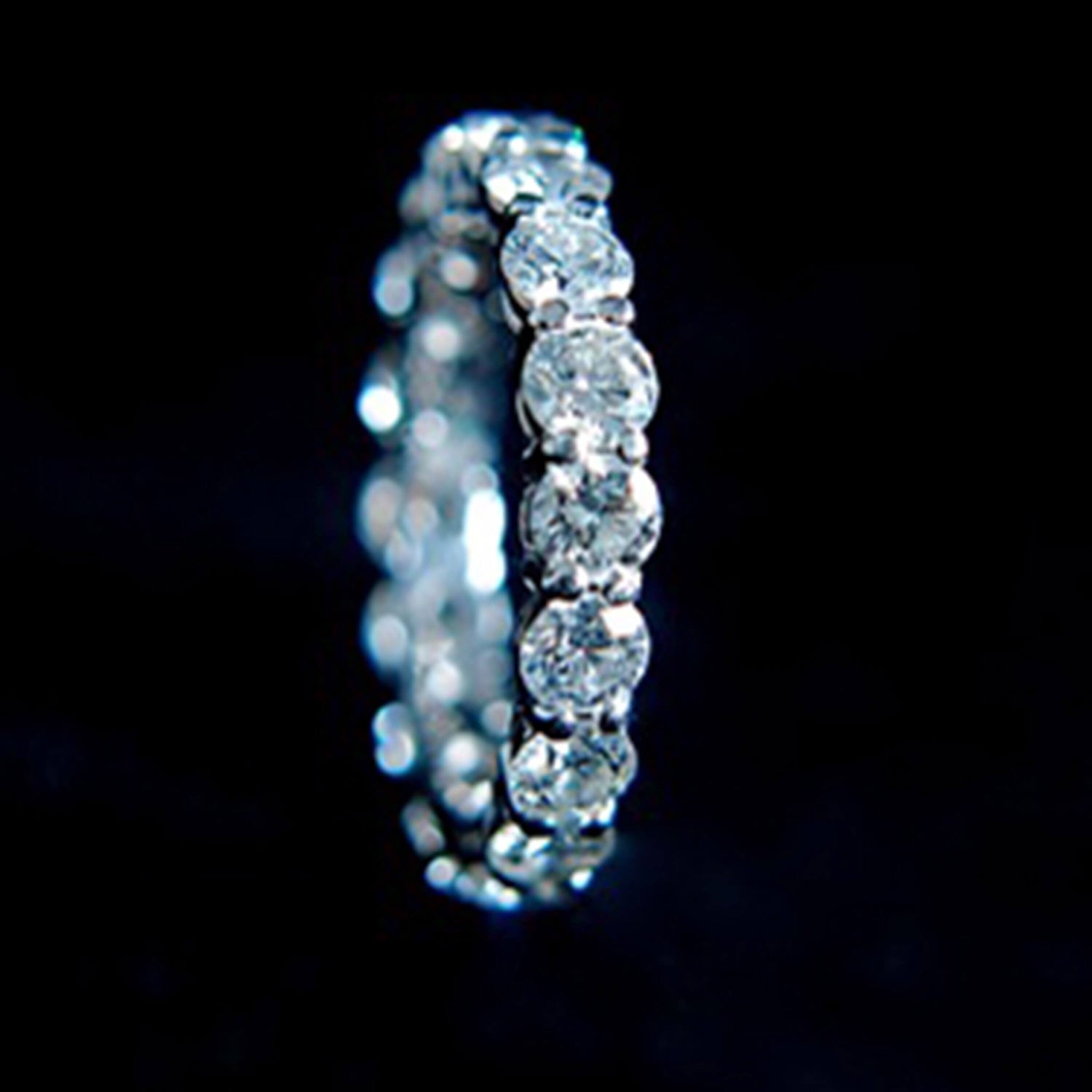 Brilliant Cut Diamond Full Eternity Ring
