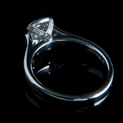 Asscher Cut Diamond Cluster Ring