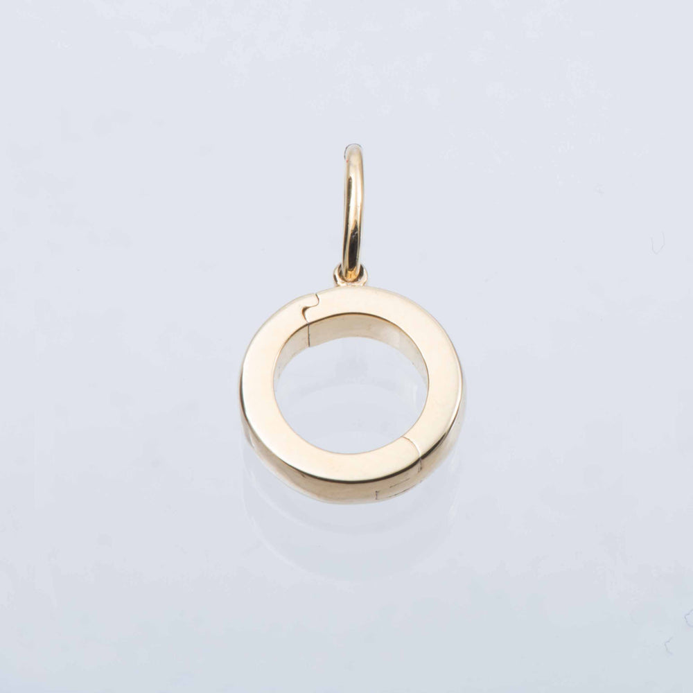 Sterling Silver And 18ct Yellow Gold Detachable Loop